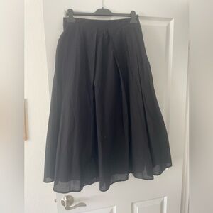 DKNY Black Women's Midi Skirt Size M